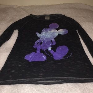 Galaxy Mickey long sleeve shirt